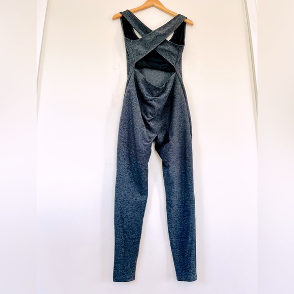 Year of Ours Stretch Onsie Cross Back Jumpsuit Bodysuit - Picture 12 of 16